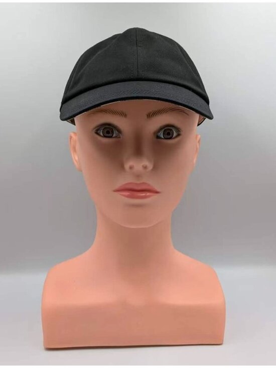 Burberry Check Lined Cotton Blend Baseball Cap Black M 8083524